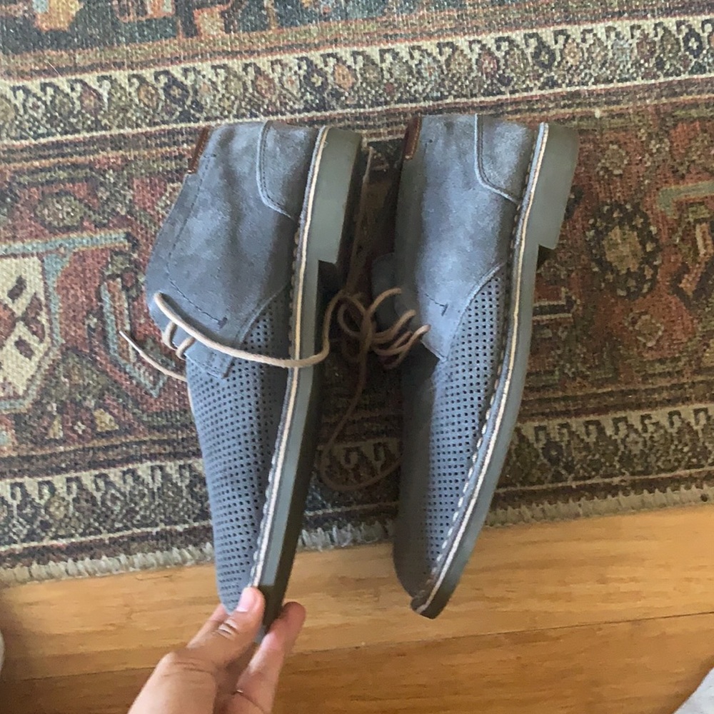 Kenneth Cole Reaction Men’s Oxford Leather - Picture 3 of 5